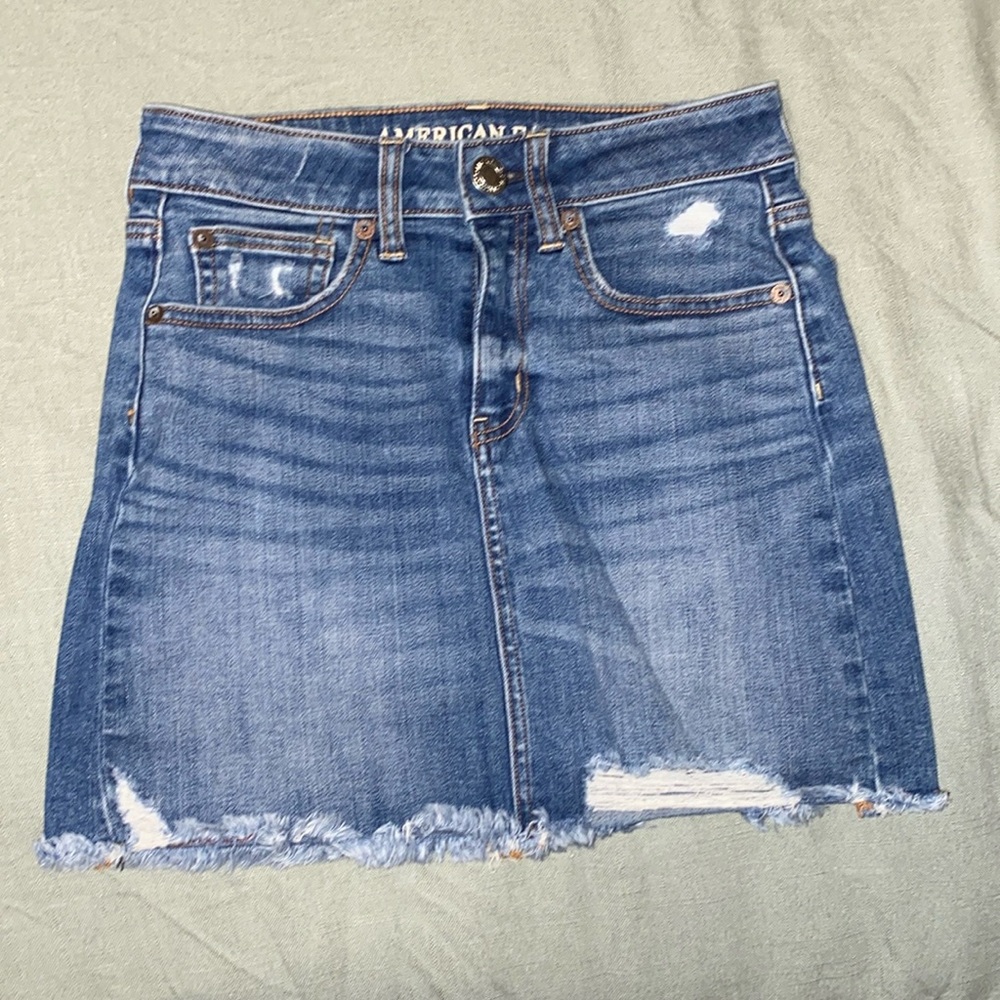 AE Jean Skirt
